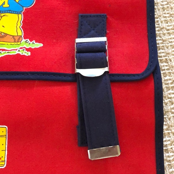 -NWT VINTAGE THE GET ALONG GANG BOOK BAG KNAPSACK BACKPACK - Picture 10 of 16